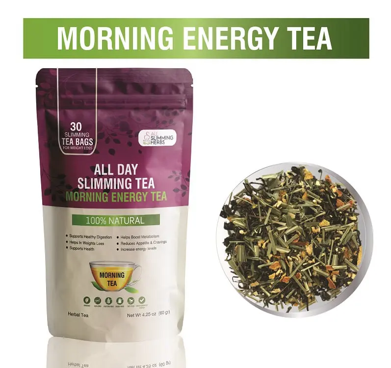 all day slimming morning energy tea