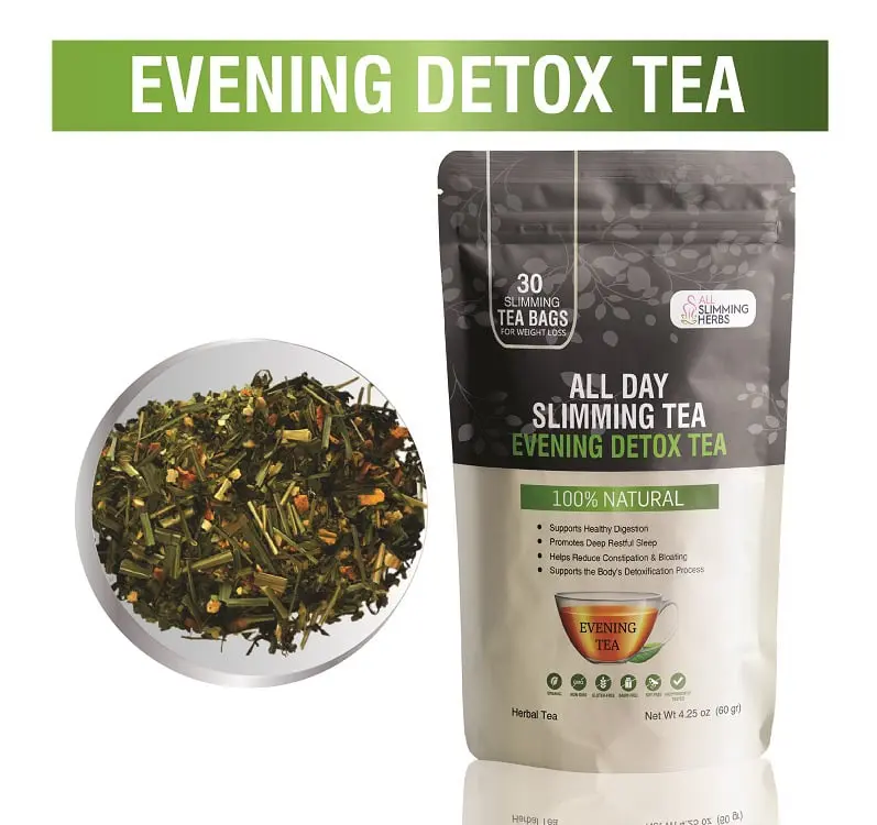 all day slimming evening detox tea